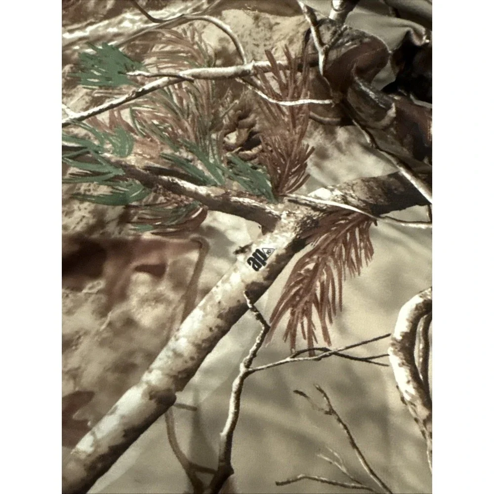 CABELAS REALTREE CAMO DRY PLUS WEATHER PROOF SCENT BLOCKER PANTS XL REG STRETCH